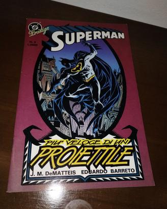 DC Prestige Superman Più Veloce di un Proiettile