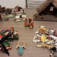 presepe statuine ,casette