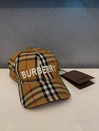 cappellino burberry regolabile
