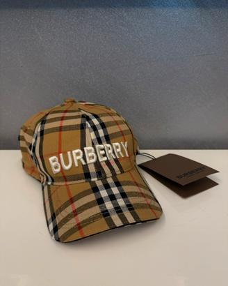 cappellino burberry regolabile