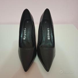 Décolleté nere a punta Candida 