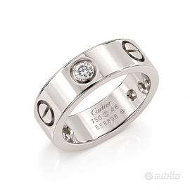 Anello Cartier Love con diamanti