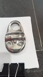 blocca manubrio cromato motom