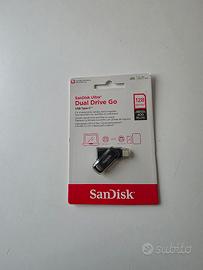 usb 128 gb Sandisk dual drive 