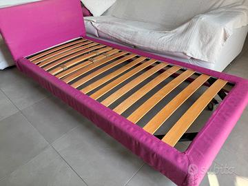 Letto singolo imbottito sfoderabile Duomo Design