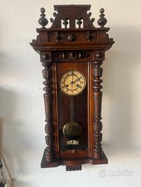 Orologio a pendolo da parete de XIX secolo