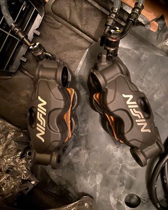 Pinze freno nissin interasse 100 nuove