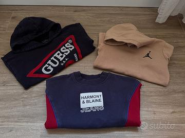 3 felpe guess jordan harmont