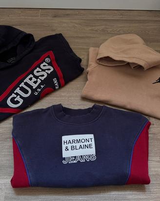 3 felpe guess jordan harmont