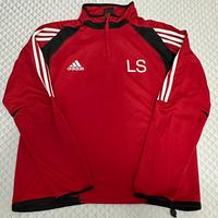 Felpa rossa Adidas