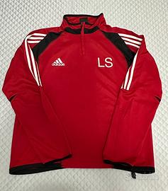 Felpa rossa Adidas