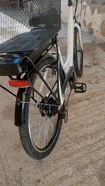 Bici con pedalata assistita