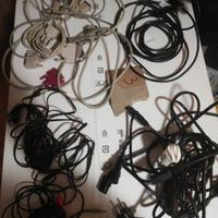 lotto 3 : HDMI, power cord, cavi audio, paralela