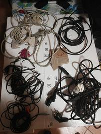 lotto 3 : HDMI, power cord, cavi audio, paralela