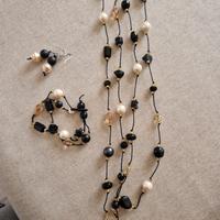 Collana, bracciale, orecchini