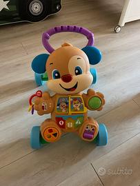 Carrellino primi passi e gioco sensoriale