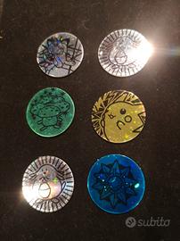 coin token Pokémon vintage 2001 
