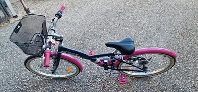 Bici Trekking ragazza 9 - 12 anni BTWIN - 24"