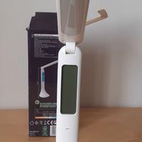 Lampada da tavolo ricaricabile con orologio  LIVAR