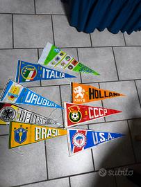 Italia 90 vinci campione gagliardetti mondiale vin