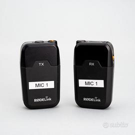 Microfono RØDELink Filmmaker x 2 NO LAVALIER