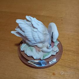 Cigno ceramica Giuseppe Armani