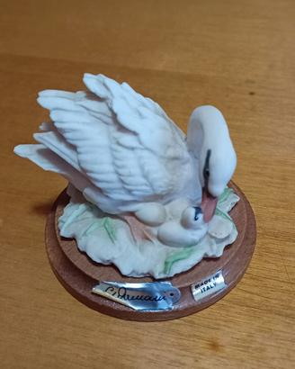 Cigno ceramica Giuseppe Armani