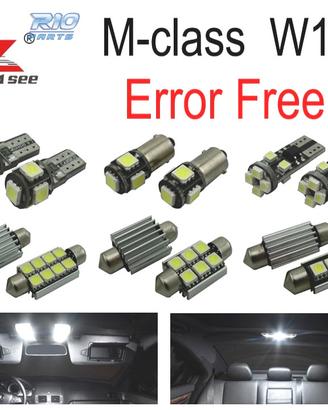 KIT 18 LAMPADE LED INTERNE MERCEDES CLASSE M W164 