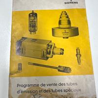 Catalogo Siemens relativo tubi emissione speciali