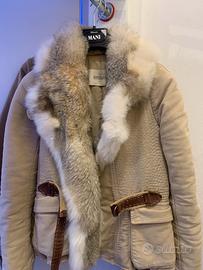 Ermanno Scervino giubbotto con vera volpe tg 40