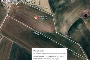 Terreno Agricolo 25.500 mq c.da Grottadacqua