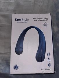 Ventilatore da collo ricaricabile usb con scatola