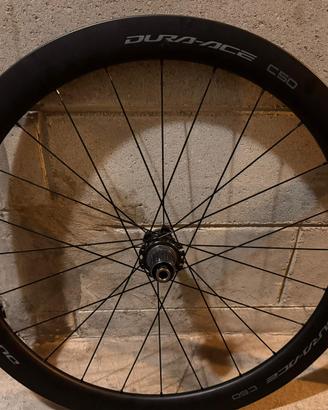 Ruote shimano dura ace c50 tubless