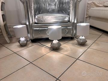 Trio lampade Set Home Decor di Lusso.