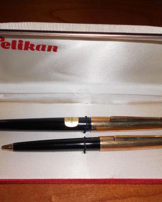 Stilografica Pelikan EF + Penna a sfera