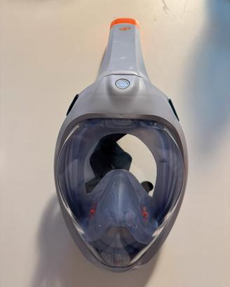 Maschera Easybreath Tribord Decathlon boccaglio