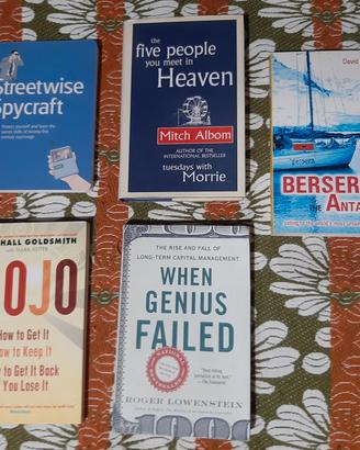 libri in inglese vari 