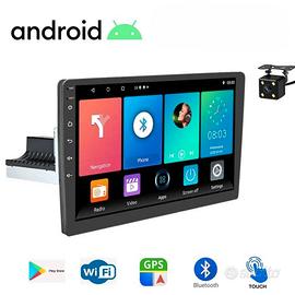 AUTORADIO 1 DIN ANDROID BLUETOOTH CON SCHERMO DA 9