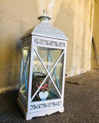 Lanterna shabby chic