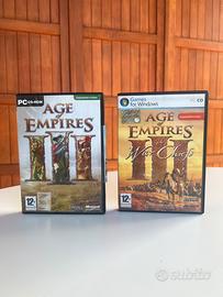 Age of Empires 3 + espansione The War Chiefs Pc