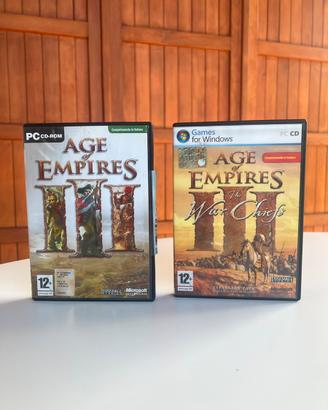 Age of Empires 3 + espansione The War Chiefs Pc
