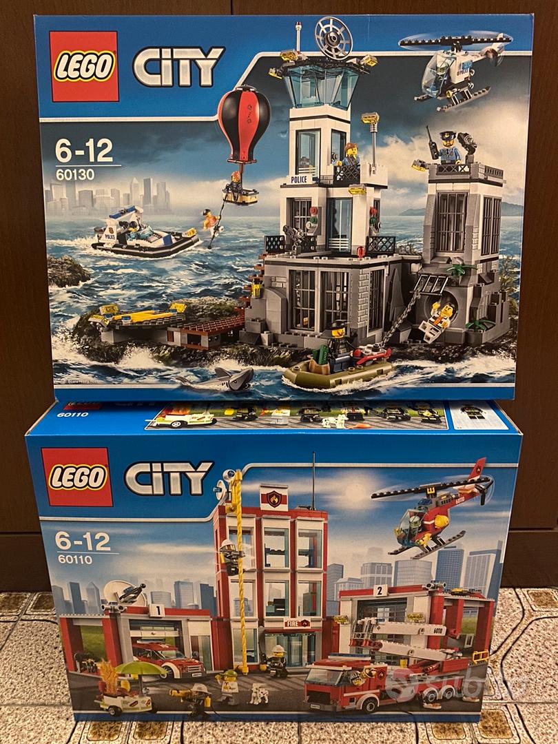 Lego caserma pompieri 60110 e polizia 60130 - Tutto per i bambini In  vendita a Rimini