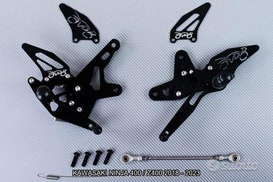Pedane arretrate KAWASAKI NINJA 400 Z400 2018 2023