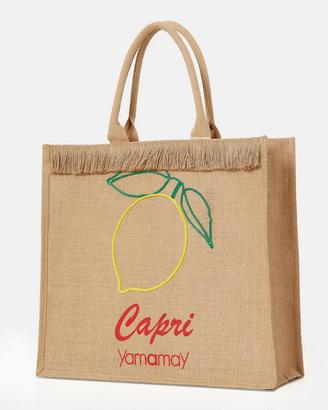 Borsa mare YAMAMAY "Capri" in juta