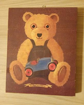 quadro vintage orso " Chatsworth'