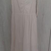 Vestito bianco in cotone Nasty Gal