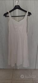 Vestito bianco in cotone Nasty Gal