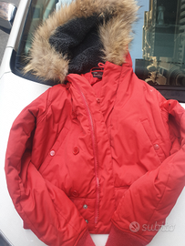 Piumino rosso donna Bomb Boogies taglia S