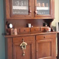 Credenza in noce massello