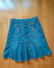 Gonna in denim Forever Fashion Taglia XL